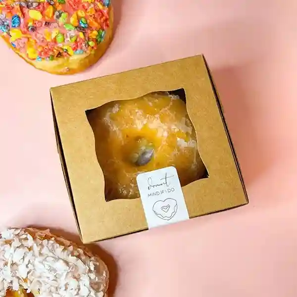 custom kraft donut boxes