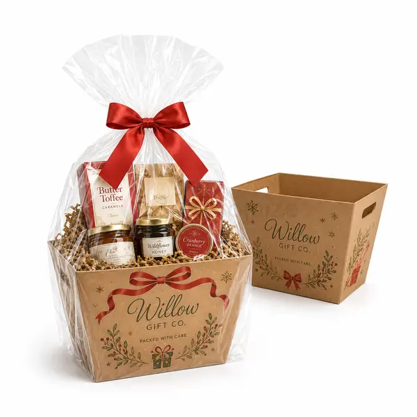 Custom Kraft Gift Baskets