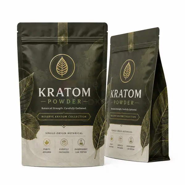 Custom Kratom Pouches