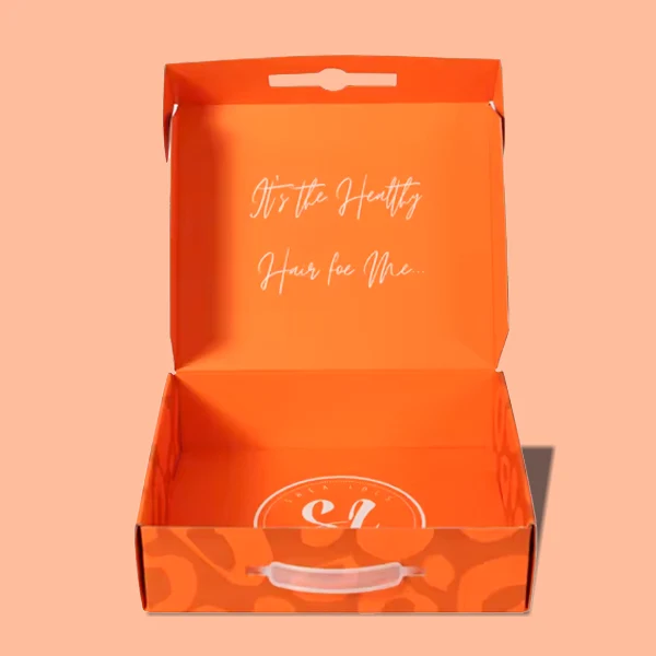 Custom Orange Mailer Boxes