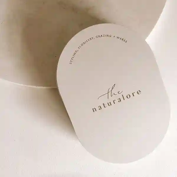 custom oval hang tags