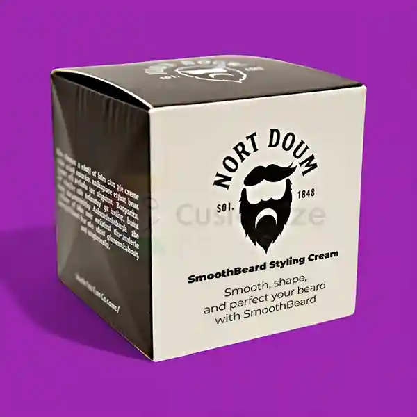 custom packaging for beard cream