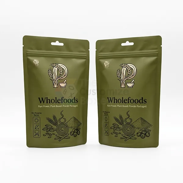 Custom Pinch Mylar Bags