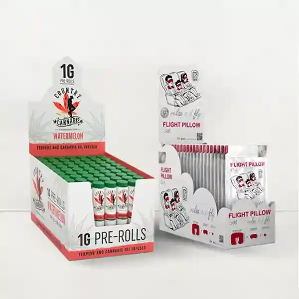 custom pre roll display boxes