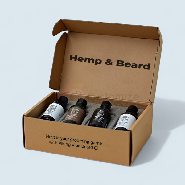 customize beard oil boxes