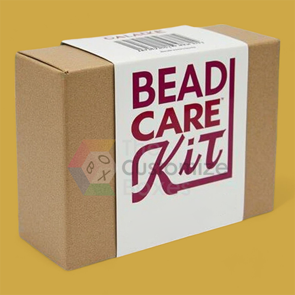 custom printed beard care kit boxes