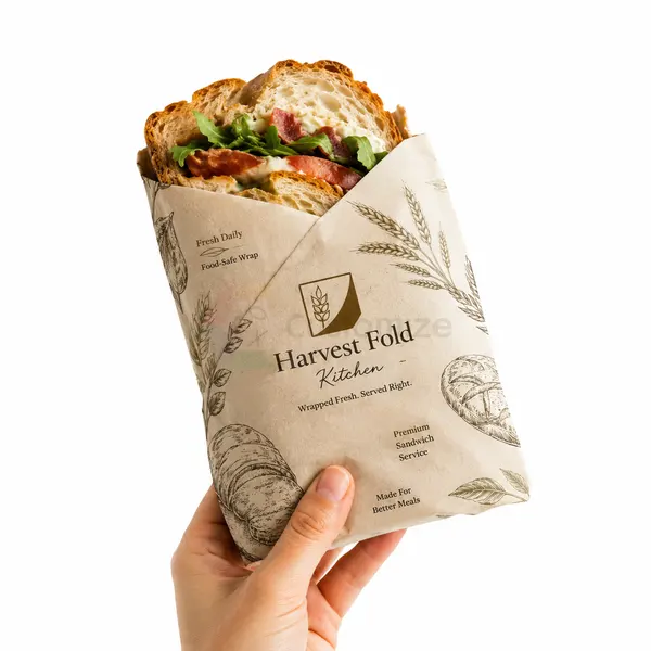Custom Sandwich Wrap Paper
