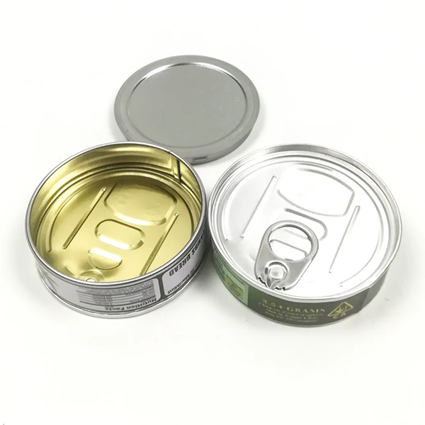 Custom Printed Self Seal Tin Cans