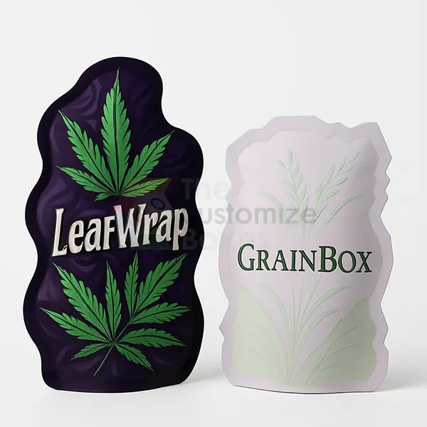 custom shaped mylar bags wholesale