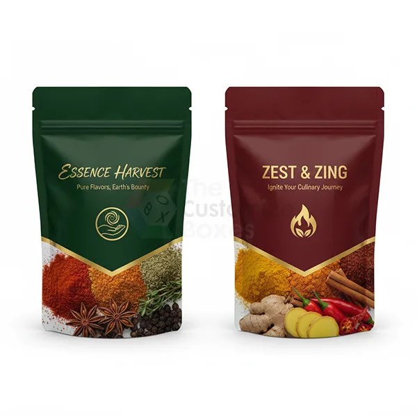 Custom Spice Packaging Bags