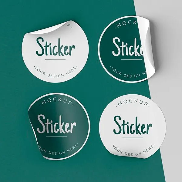 custom stickers packaging