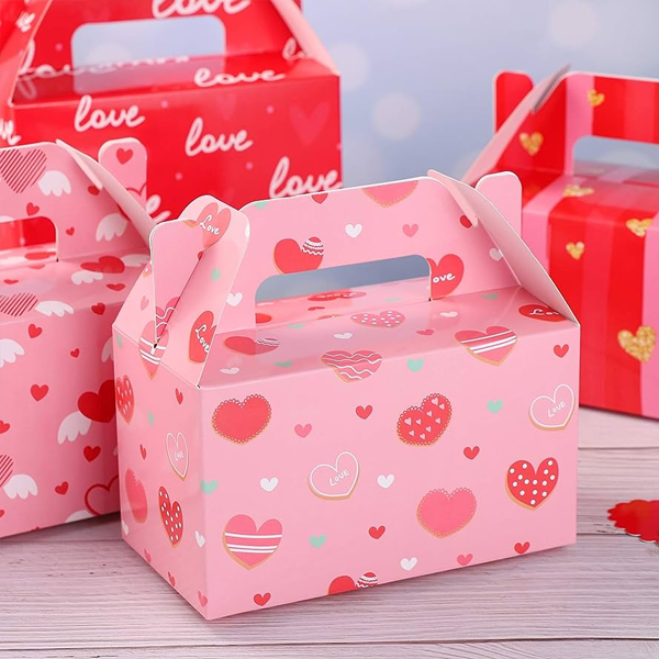 custom Valentine treat boxes