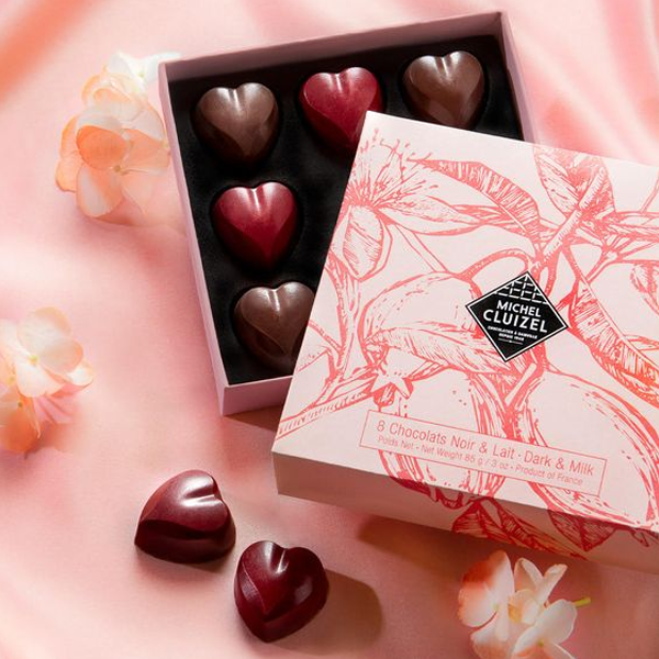 custom valentines chocolate heart boxes