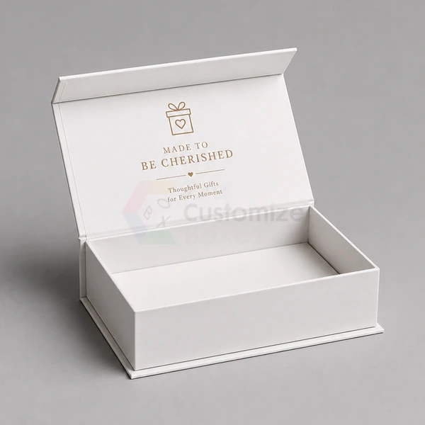 Custom White Rigid Boxes