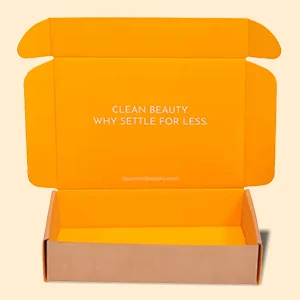 Customized Orange Mailer Boxes