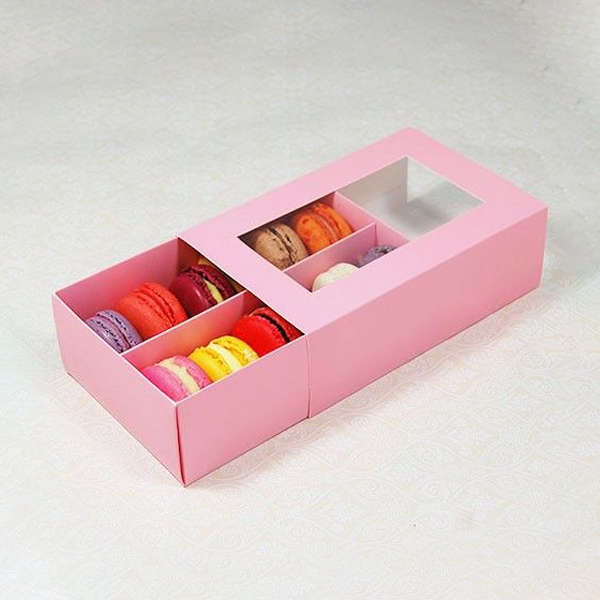 dessert boxes with window packaging