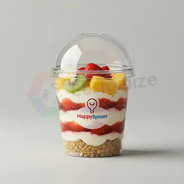 Dessert cups with lids wholesale