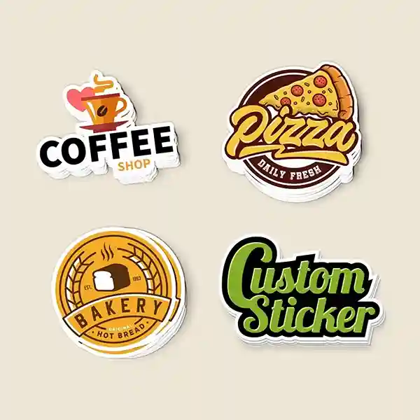 die cut stickers wholesale