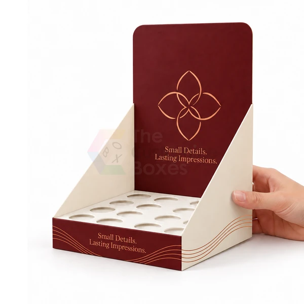 custom display boxes with logo