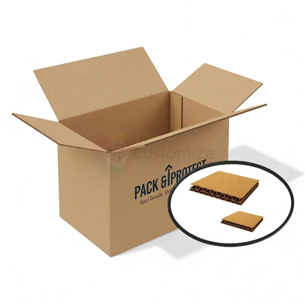 Double Wall Corrugated Boxes Bulk