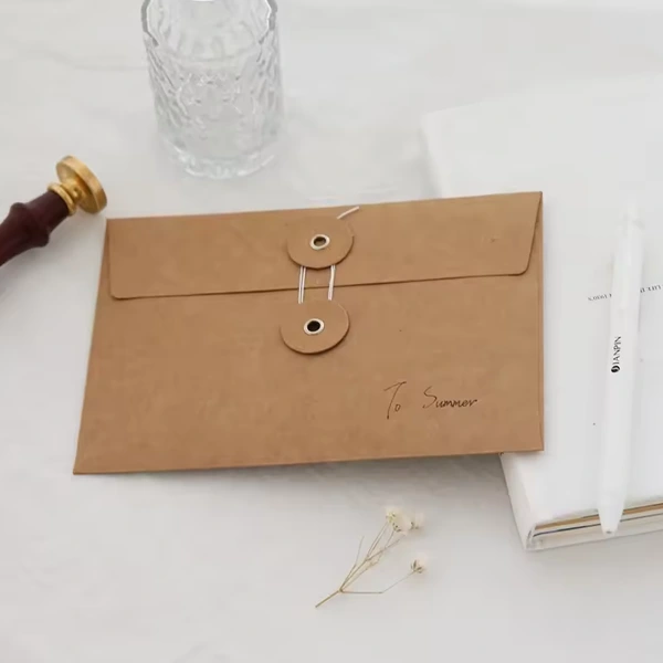 Envelope with Clasp Bulk