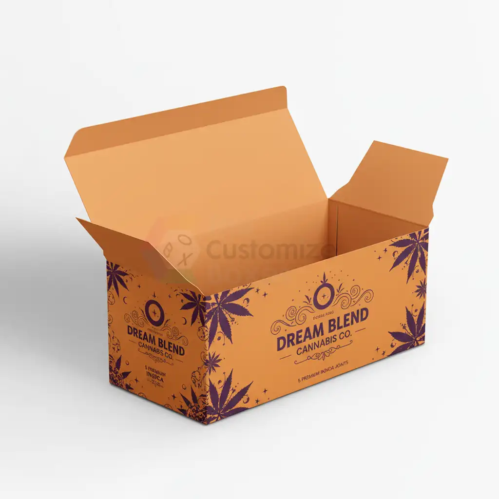 Exotic weed packaging boxes wholesale