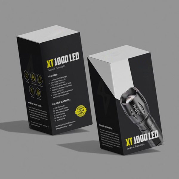 flashlight packaging boxes