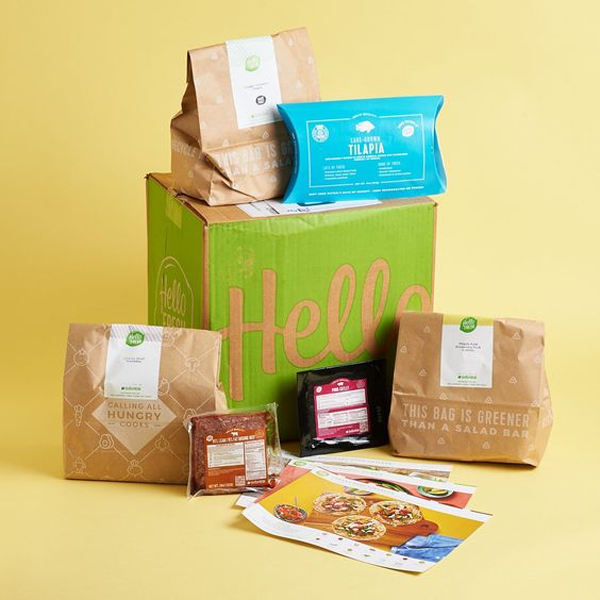 food subscription packaging