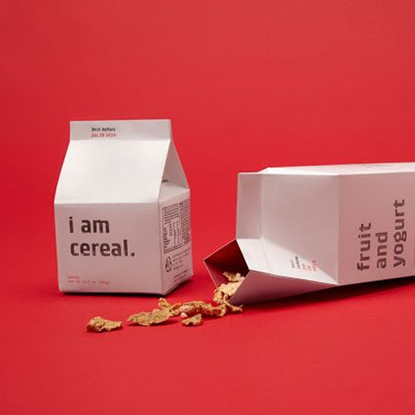 gable cereal packaging boxes