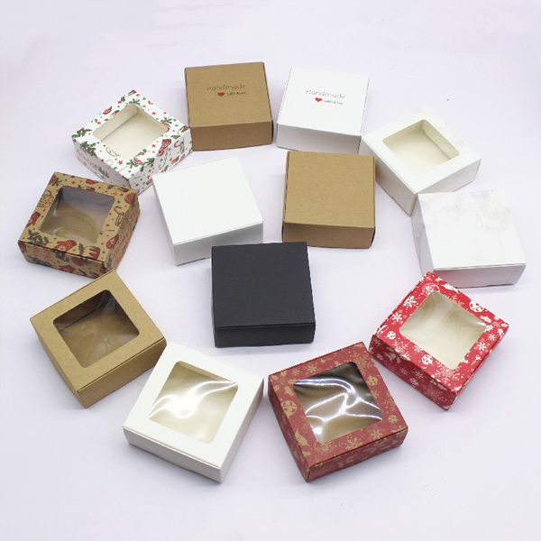 gift boxes with window wholesale