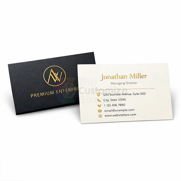 Gold Foil Business Cards Wholesale