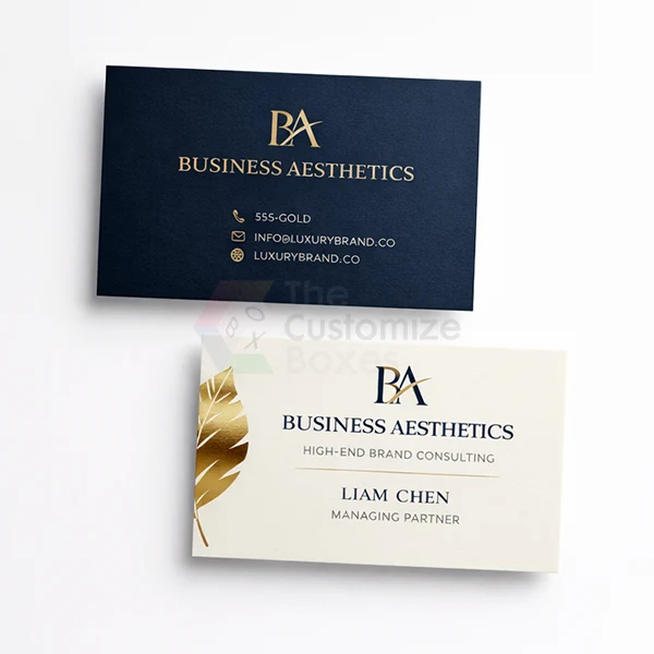 Gold Foil Business Cards