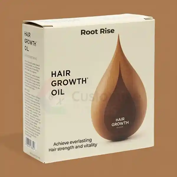 Hair Growth Oil Boxes Packaging Wholesale