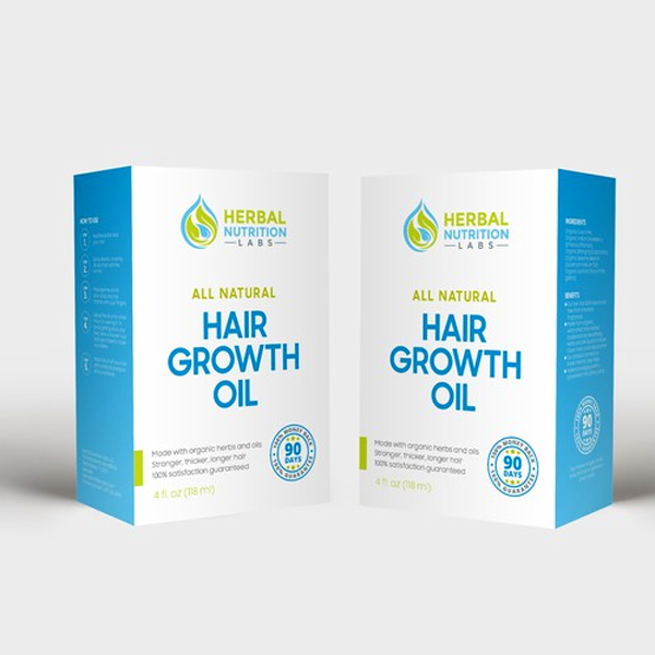 hair growth oil boxes wholesale