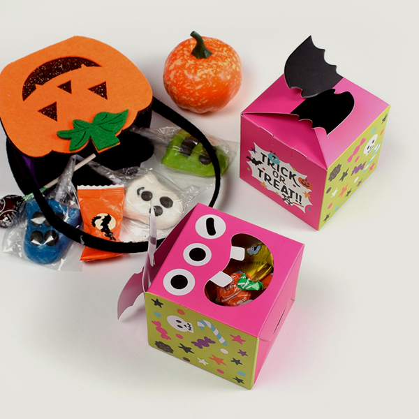 halloween boxes with window wholesale