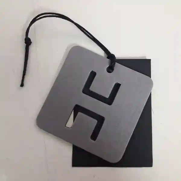hang tags with die cut packaging