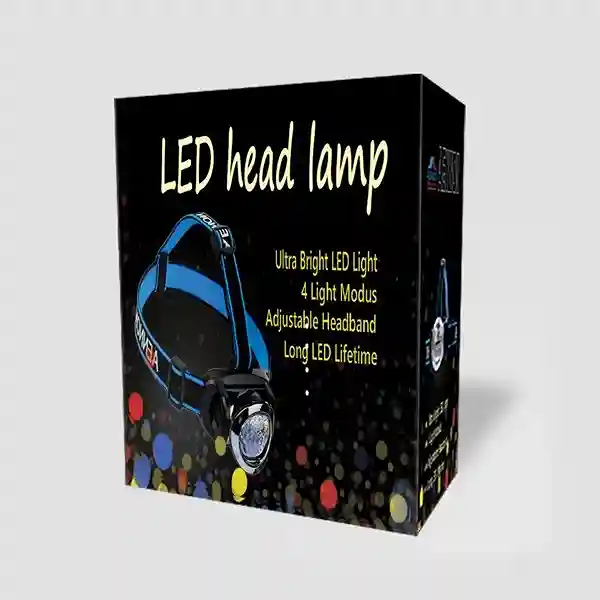 head lamp boxes packaging