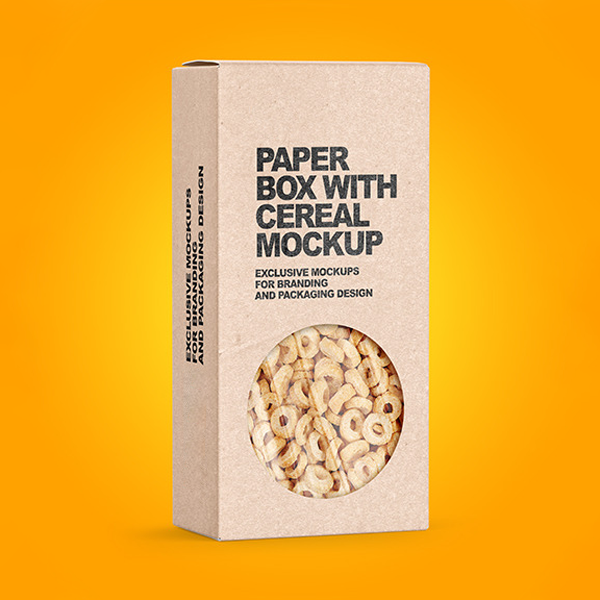 kraft cereal boxes packaging