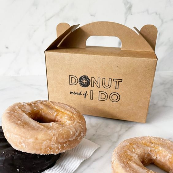 kraft donut boxes packaging