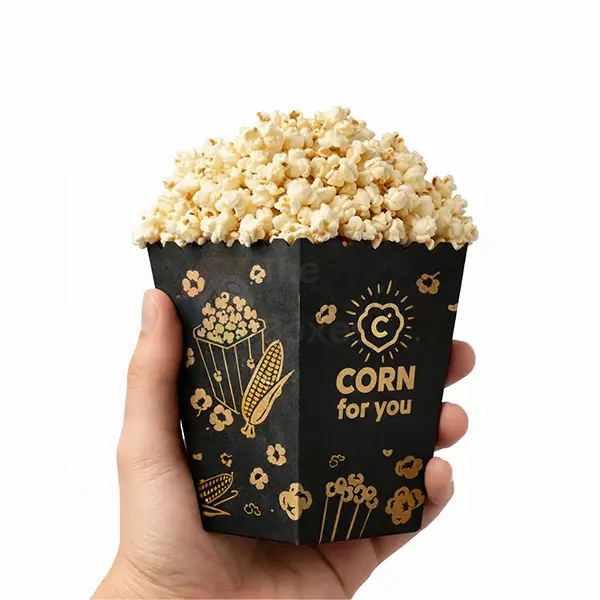 Kraft Popcorn Boxes Wholesale