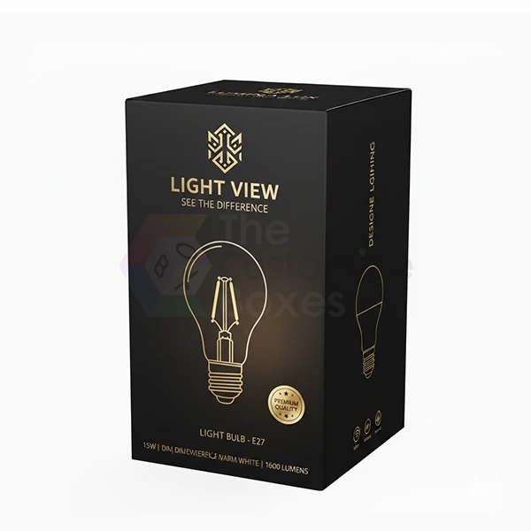 Custom Light Bulb Boxes