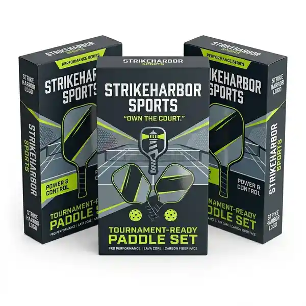 Pickleball Paddle Packaging