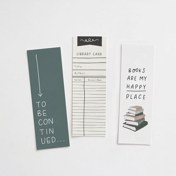printed bookmarks