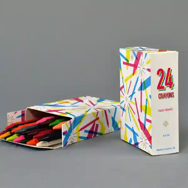 printed crayon boxes wholesale