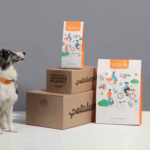 printed pet food packaging boxes