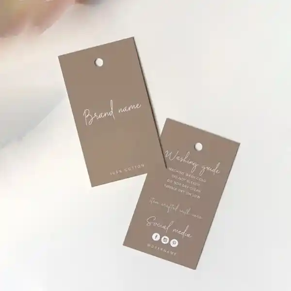 retail hang tags packaging