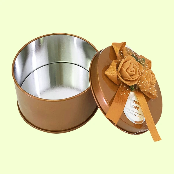 Round Metal Tin Packaging