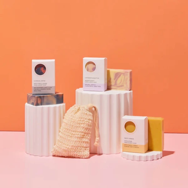 soap boxes with window packaging