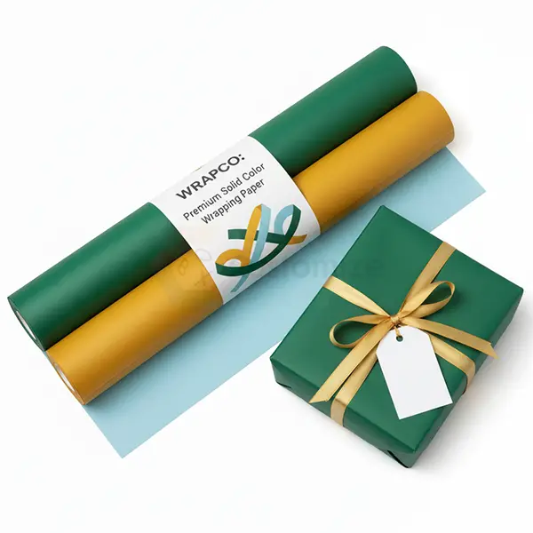 Solid Color Wrapping Paper Bulk