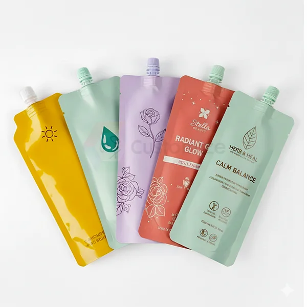 Spout Pouch Cosmetics